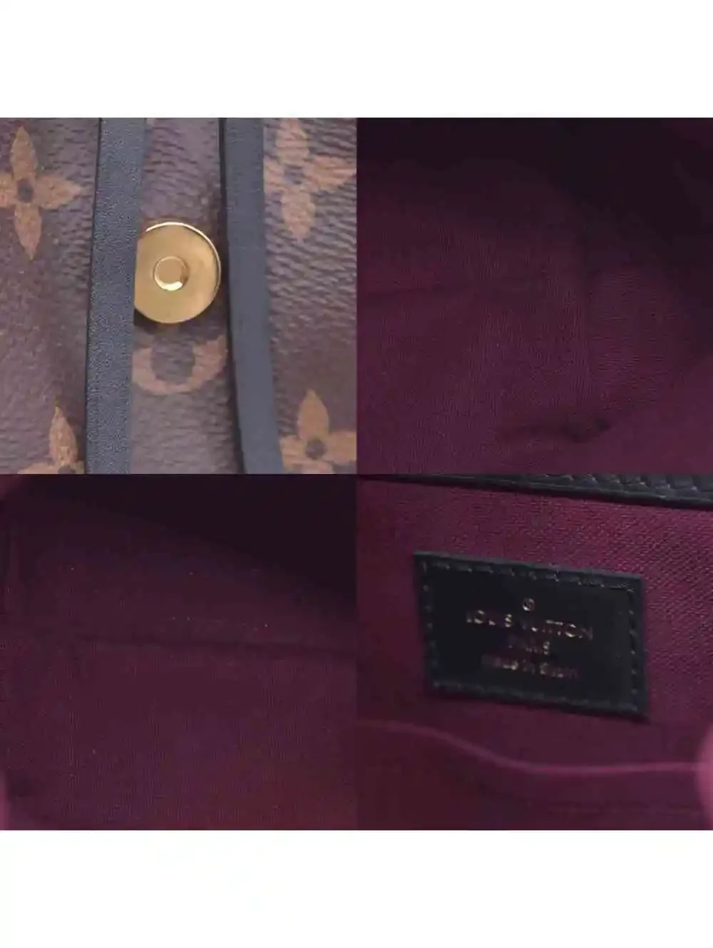 $3200 Louis Vuitton Monogram Montsouris BB